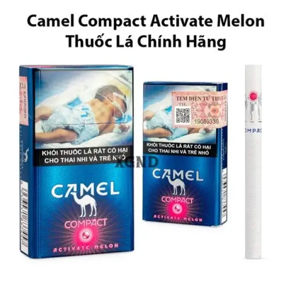 Thuốc Lá Camel Compact Melon - Thuốc Lá Bấm Vị Dưa Hấu