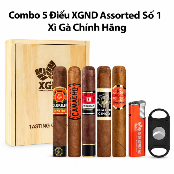 Combo 5 Điếu XGND Assorted Số 1 Chính Hãng
