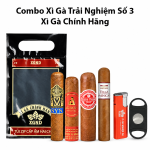 Combo Xì Gà Trải Nghiệm Số 3 - Cigar Chính Hãng