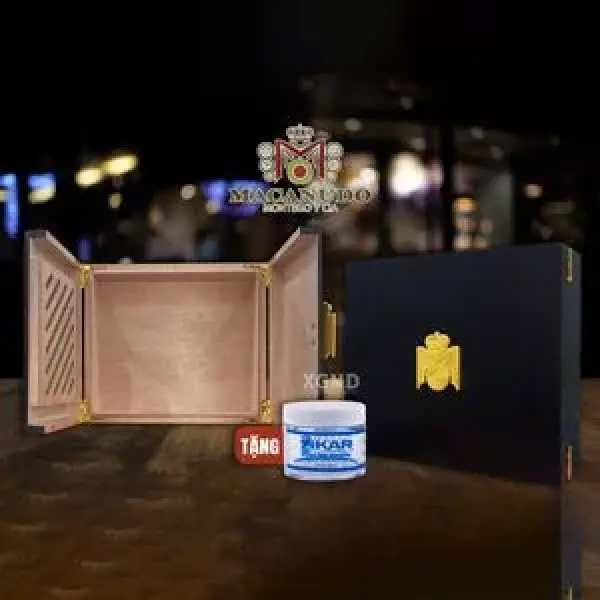 Bảo quản xì gà với Hộp Bảo Quản Xì Gà Macanudo Humidor