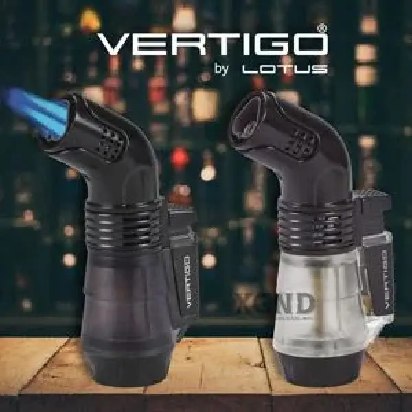 Bật lửa Vertigo Boxer Mới Với Ba Tia Lửa Mạnh Mẽ
