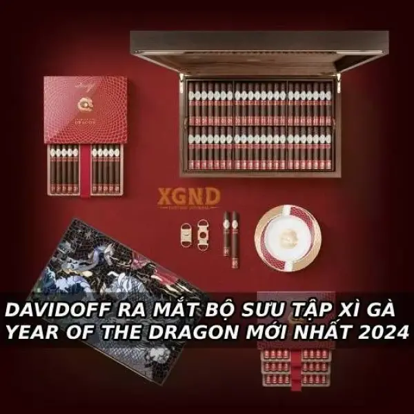 Phụ Kiện Xì Gà Davidoff Limited Edition 2024 Year Of The Dragon Ra Mắt