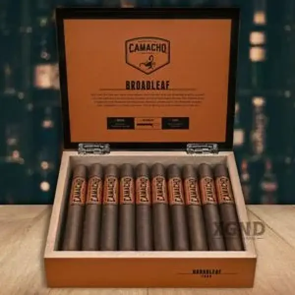 Dòng Xì Gà Camacho Broadleaf Được Ra Mắt Vào Tháng 9