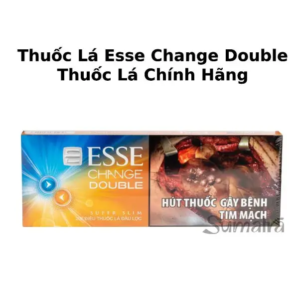 Thuốc Lá ESSE Change Double – Thuốc Lá 2 Viên Bấm Hương Trái Cây - Thuốc Lá Chính Hãng