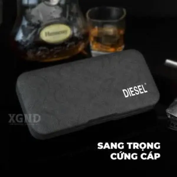 Hộp Đựng Xì Gà Mini 4 Điếu Cầm Tay DIESEL Chính Hãng