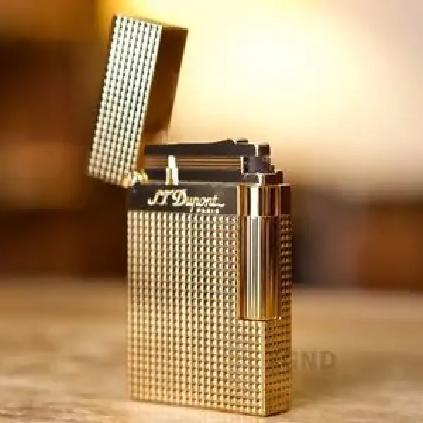 Bật Lửa Dupont Ligne 2 Diamond Head Yellow Gold Được Bán Tại XGND