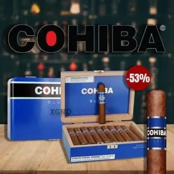Dòng Xì Gà Cohiba Blue Rothschild Giảm Giá Mạnh Tại XGND