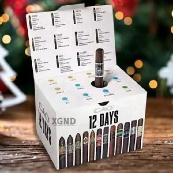 CAO Giới Thiệu Dòng Xì Gà A 12 Day Cigar Themed Advent Calendar Cho Mùa Lễ Hội