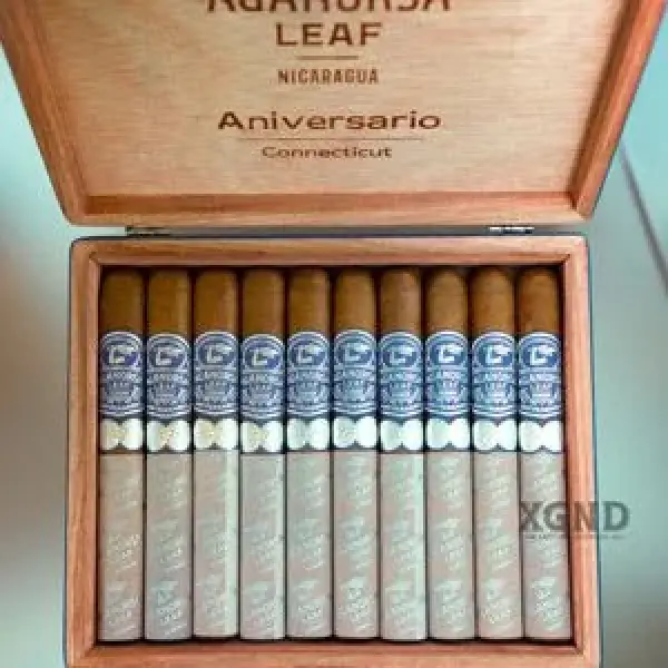 Dòng Xì Gà AGANORSA Leaf Aniversario Connecticut Được Phát Hành