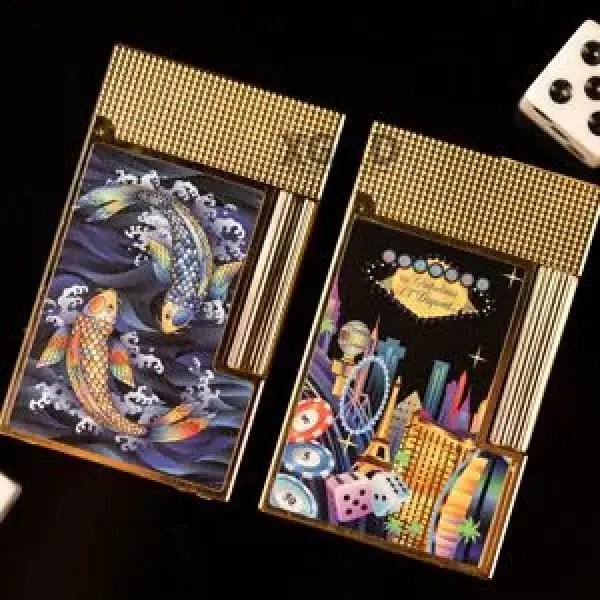 S.T Dupont Tạo Ra 2 Dòng Bật Lửa Cao Cấp Ligne 2 High Roller Và Koi Colorways