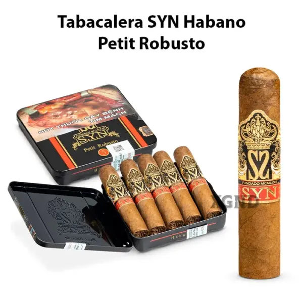 Cigar Tabacalera SYN Habano Petit Robusto - Xì Gà Chính Hãng