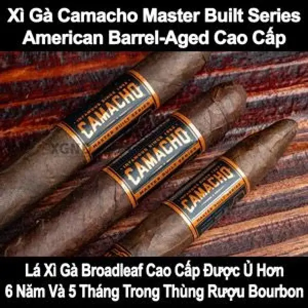 Xì Gà Camacho American Barrel-Aged - Tinh Hoa Hội Tụ Với Rượu Bourbon