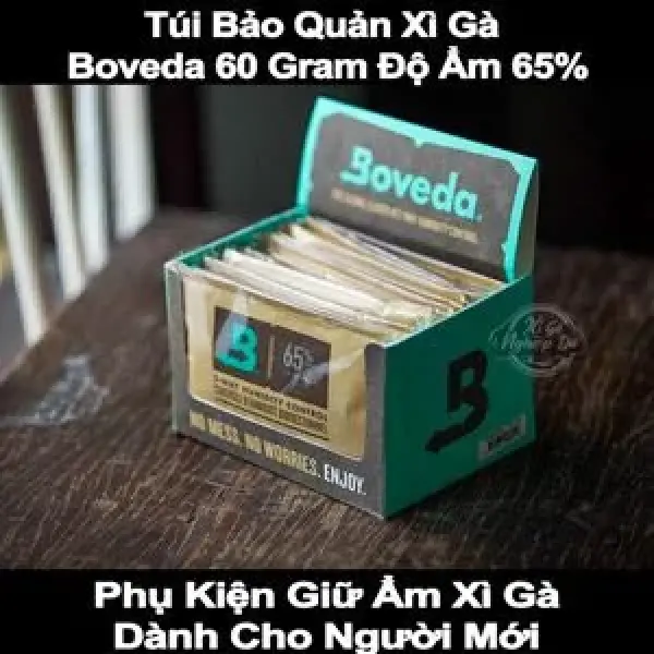 Túi Bảo Quản Xì Gà Boveda - Phụ Kiện Giữ Ẩm Xì Gà Dành Cho Người Mới