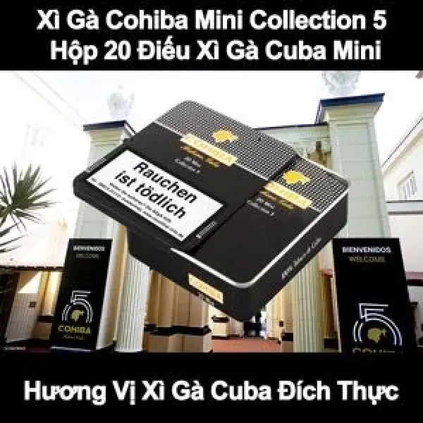 Cohiba Mini Collection 5 Hộp 20 Điếu - Hương Vị Xì Gà Cuba Đích Thực