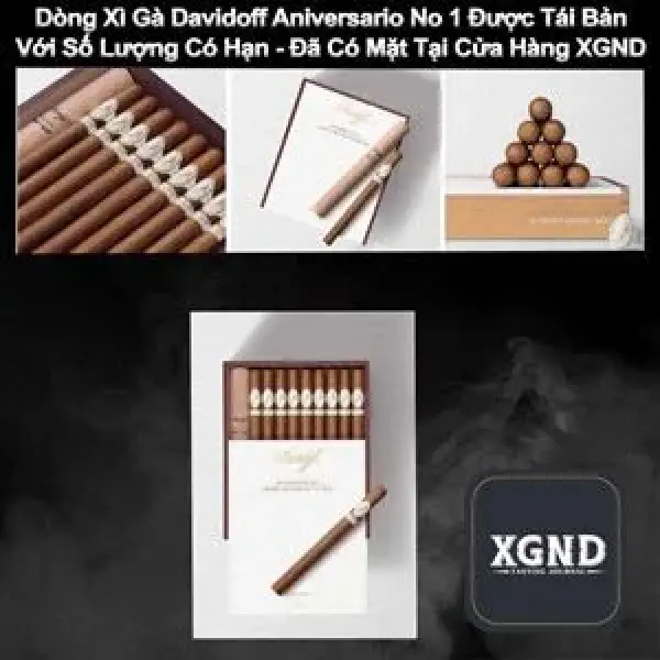 Dòng Xì Gà Davidoff Aniversario No 1 Được Tái Bản Với Số Lượng Có Hạn