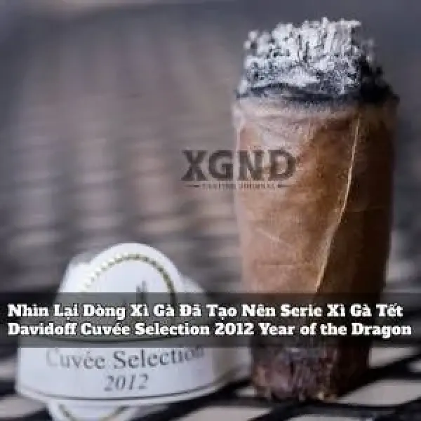 Nhìn Lại Dòng Xì Gà Davidoff Cuvée Selection 2012 Year of the Dragon