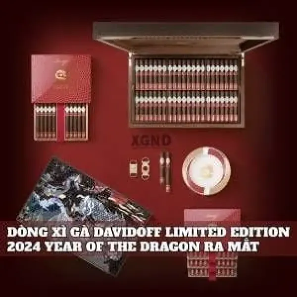 Dòng Xì Gà Davidoff Limited Edition 2024 Year of the Dragon Ra Mắt