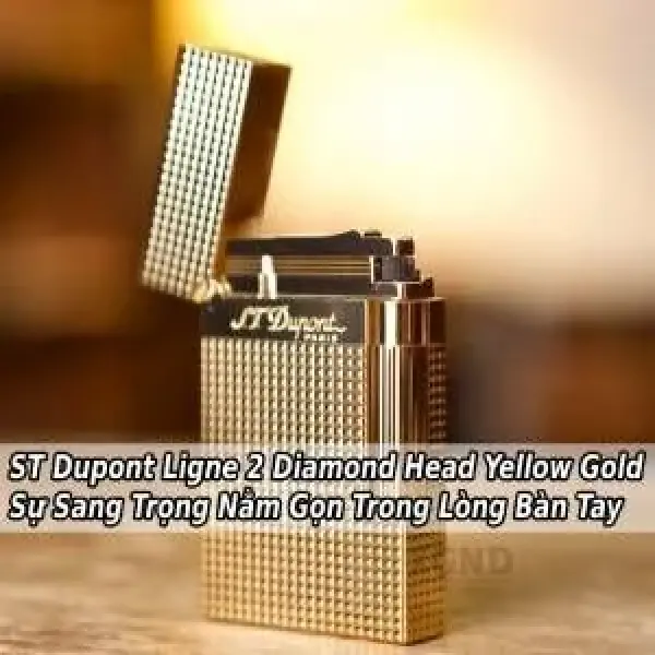Bật Lửa ST Dupont Ligne 2 - Sự Sang Trọng Nằm Gọn Trong Lòng Bàn Tay