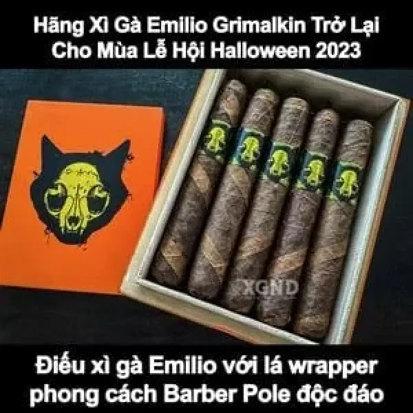 Hãng Xì Gà Emilio Grimalkin Trở Lại Cho Mùa Lễ Hội Halloween 2023