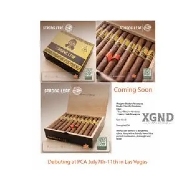 Ferrera Cigars Cho Ra Mắt Dòng Xì Gà Mới Strong Leaf Tại PCA 2023