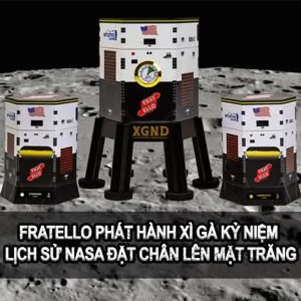 Fratello Phát Hành Xì Gà Kỷ Niệm Lịch Sử NASA Đặt Chân Lên Mặt Trăng