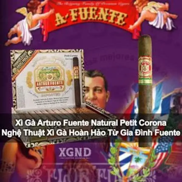 Arturo Fuente Natural Petit Corona - Nghệ Thuật Xì Gà Hoàn Hảo Từ Gia Đình Fuente