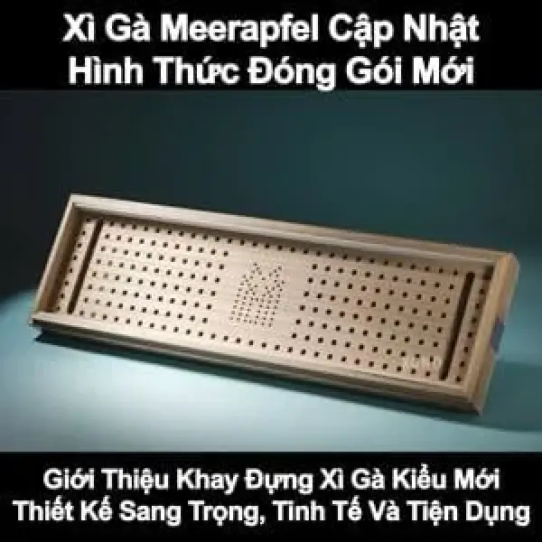 Thương Hiệu Xì Gà Meerapfel Sử Dụng Thiết Kế Mới Cho Khay Đựng Xì Gà