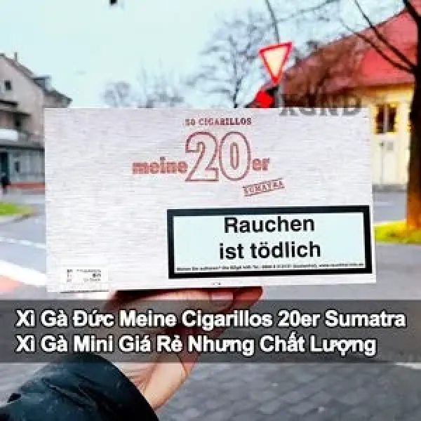 Xì Gà Đức Meine Cigarillos 20er Sumatra Chất Lượng - Xì Gà Mini Giá Rẻ