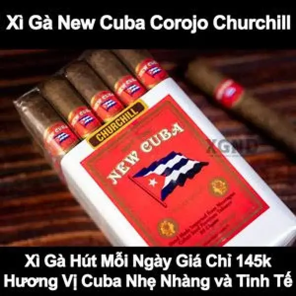 Xì Gà Aganorsa Leaf New Cuba Corojo Churchill - Hương Vị Cuba Hiện Đại