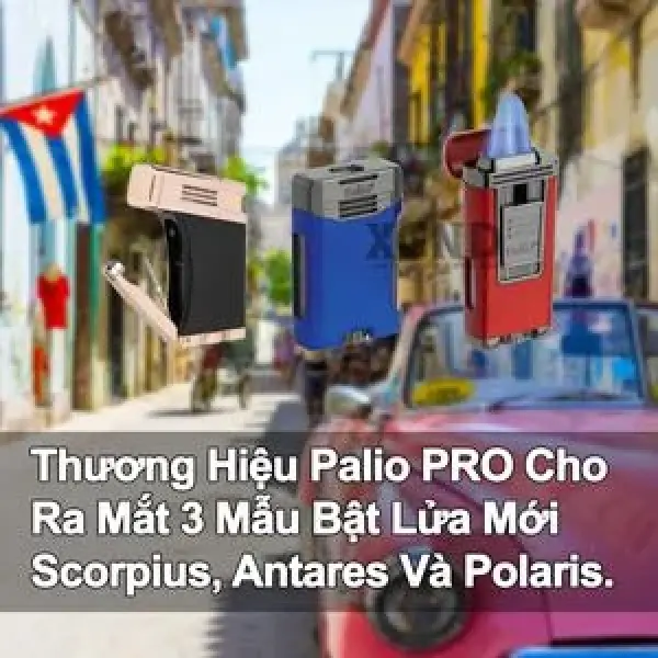 Bật Lửa Xì Gà Palio PRO Ra Mắt Tại Hội Nghị Và Triển Lãm PCA 2023
