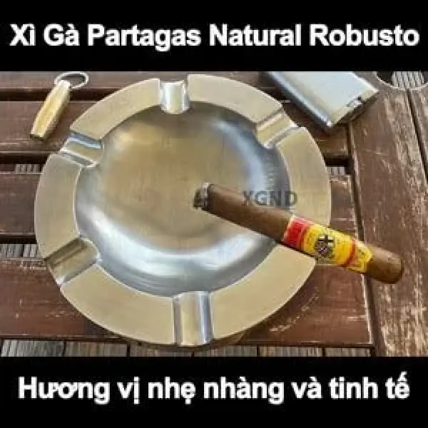 Dòng Xì Gà Partagas Natural Robusto Với Hương Vị Nhẹ Nhàng Và Tinh Tế