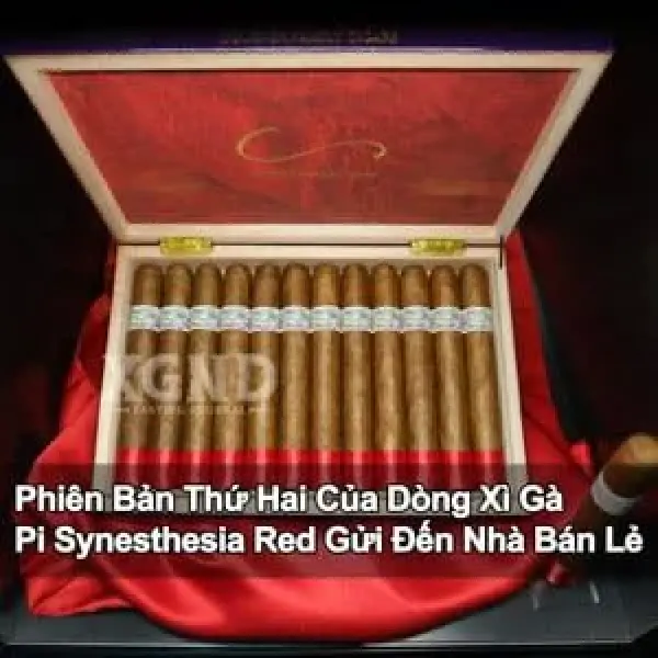 Phiên Bản Thứ Hai Của Dòng Xì Gà Pi Synesthesia Red Gửi Đến Nhà Bán Lẻ