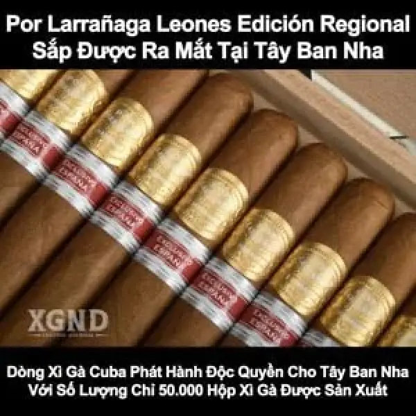 Xì Gà Por Larrañaga Leones Edición Regional Sắp Có Mặt Tại Tây Ban Nha