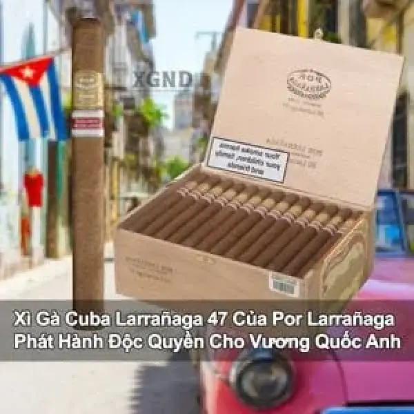 Xì Gà Cuba Larrañaga 47 Của Por Larrañaga Phát Hành Độc Quyền Cho UK