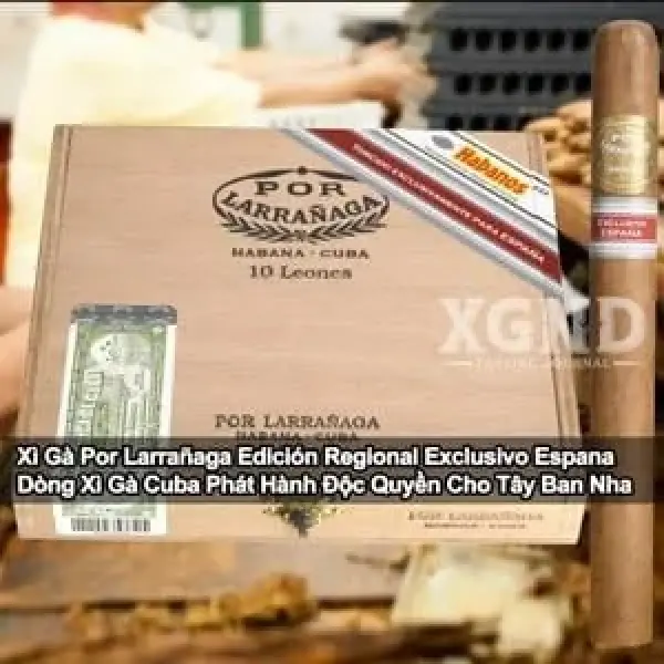 Xì Gà Cuba Por Larranaga Leones Phát Hành Độc Quyền Cho Tây Ban Nha