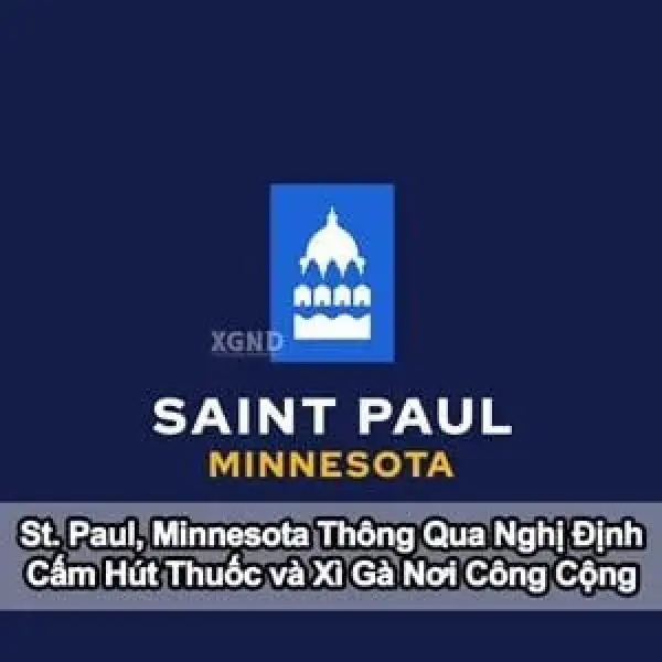 St Paul Minnesota Thông Qua Nghị Định Cấm Hút Thuốc Nơi Công Cộng
