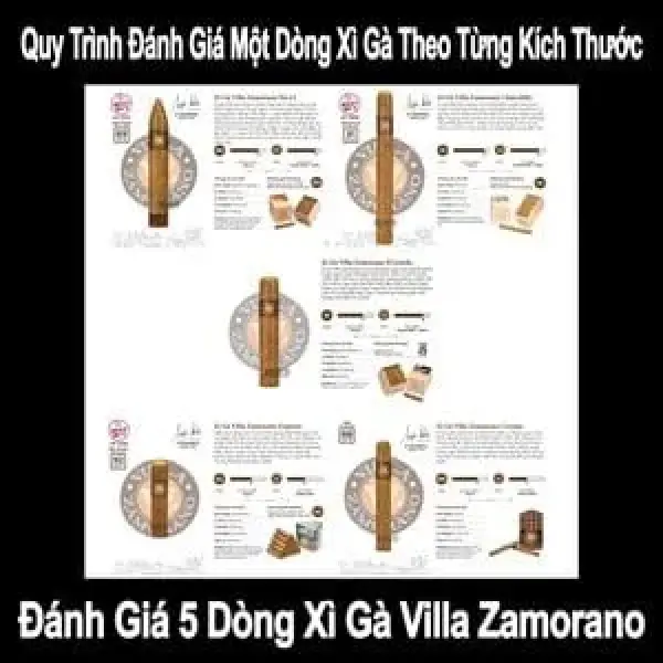 Quy Trình Đánh Giá Một Dòng Xì Gà Theo Từng Kích Thước - Xì Gà Nhập Môn