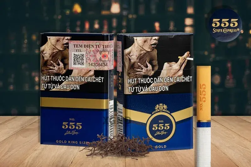 Thuốc Lá 555 Gold King Size