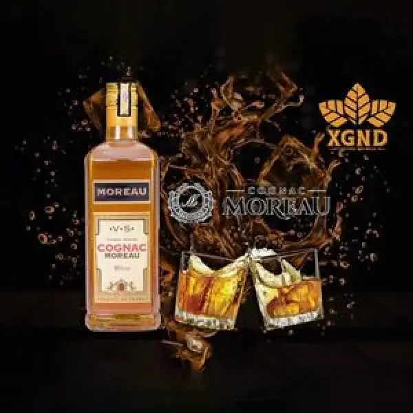 Thưởng Thức Xì Gà Cùng Rượu Cognac Moreau VS 700ml Chính Hãng