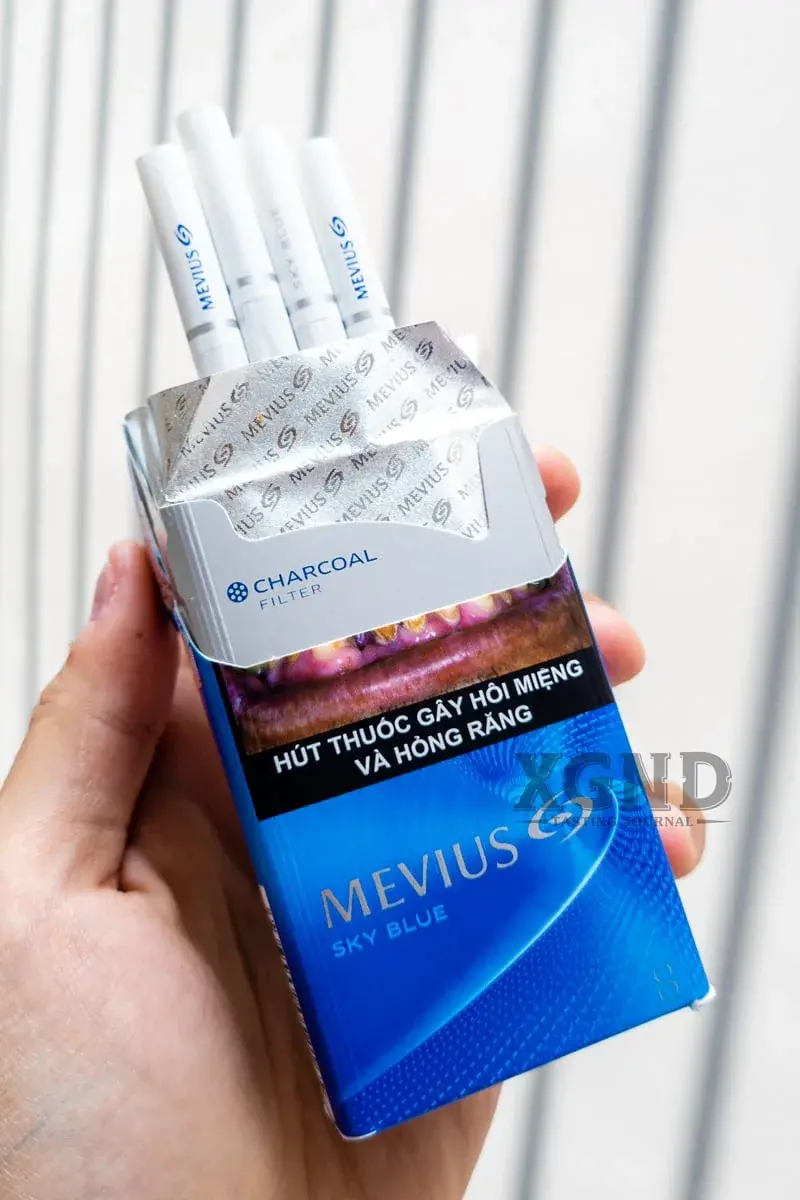 Thuốc Lá Mevius Sky Blue - Thuốc Lá Chính Hãng