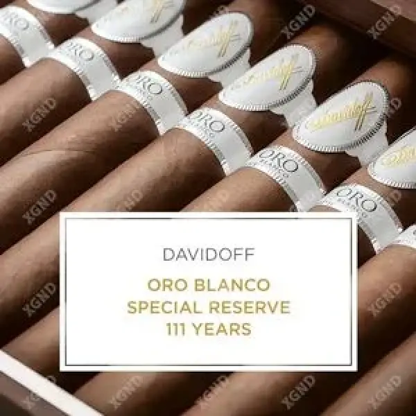 Giới thiệu về Xì Gà Davidoff Oro Blanco Special Reserve 111 Years