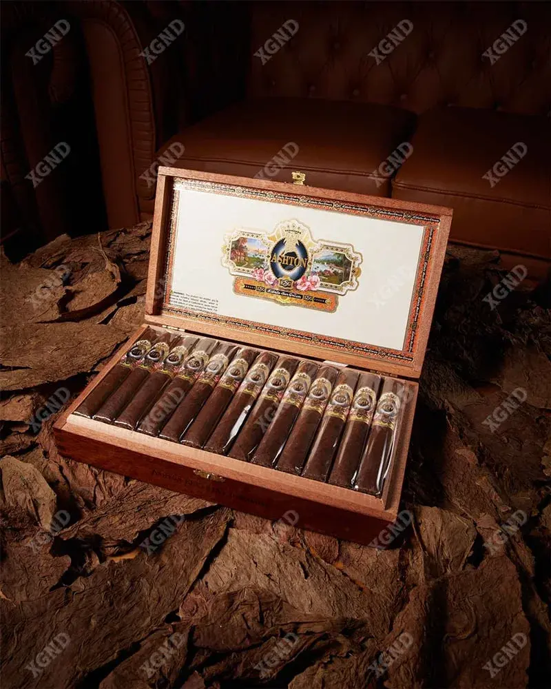 Cigar Ashton Estate Sun Grown ESG 21 Year Salute - Xì Gà Chính Hãng