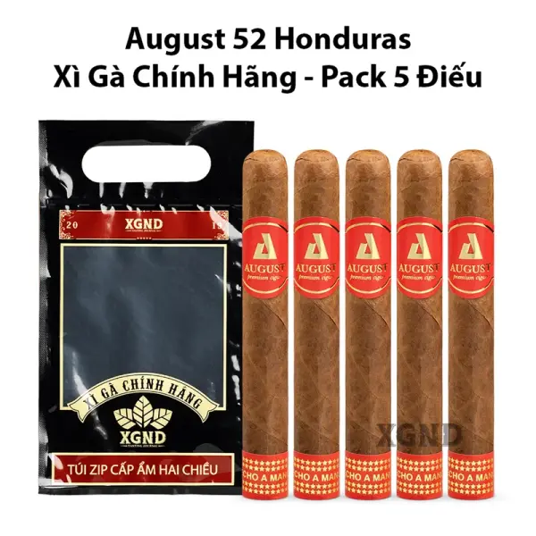 Cigar August 52 - Xì Gà Honduras Chính Hãng