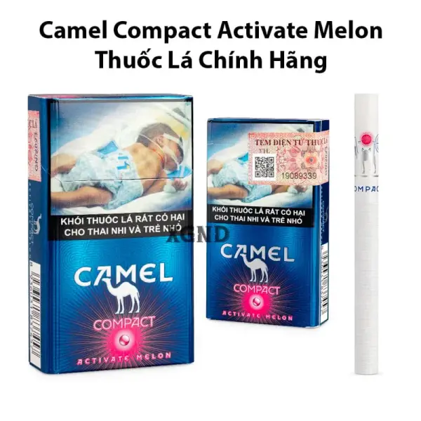 Thuốc Lá Camel Compact Melon - Thuốc Lá Bấm Vị Dưa Hấu