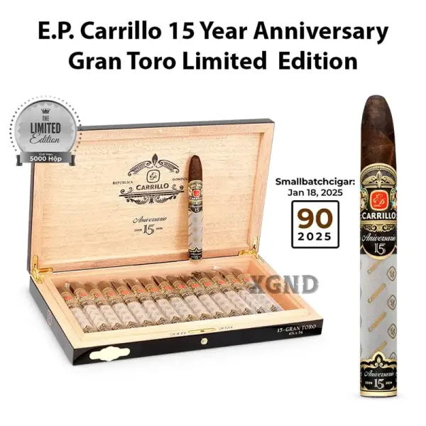 Cigar EP Carrillo 15 Year Anniversary Gran Toro - Xì Gà Chính Hãng