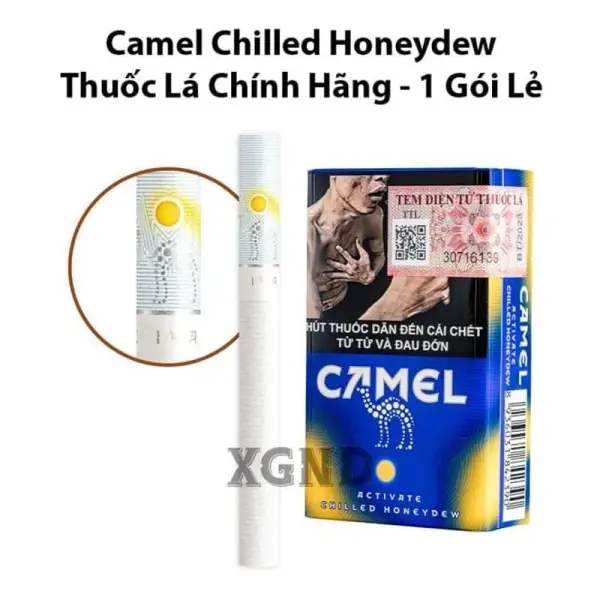 Thuốc Lá Camel Chilled Honeydew - Thuốc Lá Bấm Vị Dưa Lưới