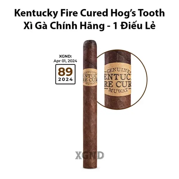 Cigar Kentucky Fire Cured Hogs Tooth - Xì Gà Chính Hãng