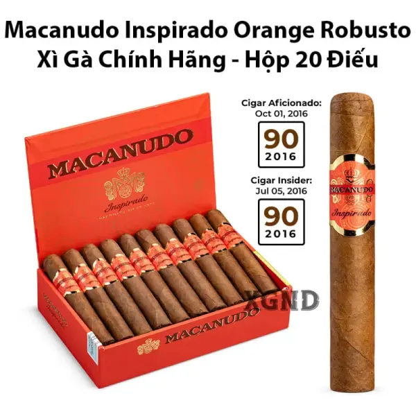 Cigar Macanudo Inspirado Orange Robusto - Xì Gà Chính Hãng