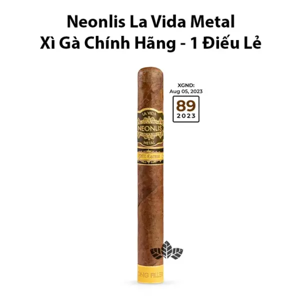 Cigar Neonlis La Vida Metal - Xì Gà Chính Hãng
