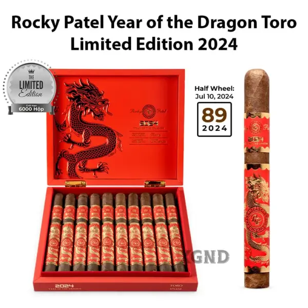 Cigar Rocky Patel Year Of The Dragon Limited Edition - Xì Gà Chính Hãng